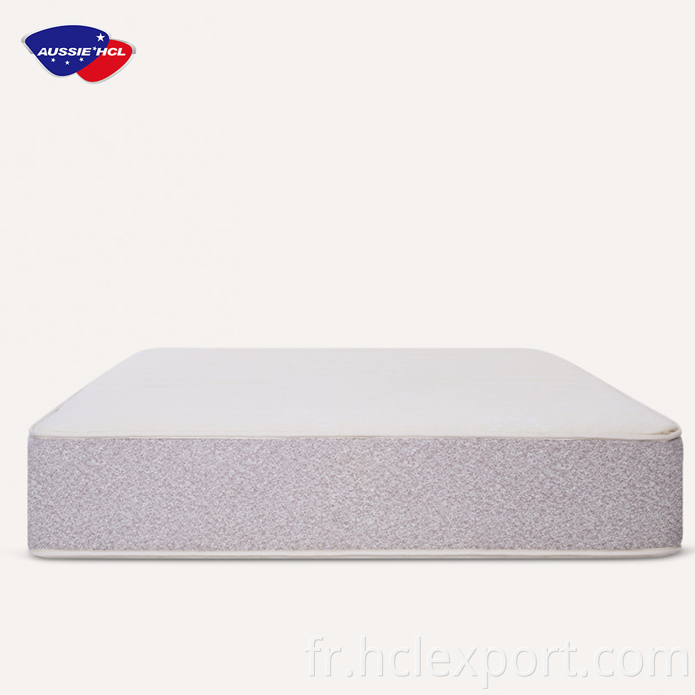 Mattress de sommeil de qualité bien roi reine dans une boîte de poche de poche à mémoire de printemps gel mousse de mousse